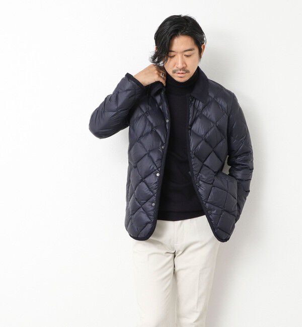 NOLLEY'S goodman「【TAION/タイオン】別注ソフトシェル キルティングジャケット 25AW」|ダウン|