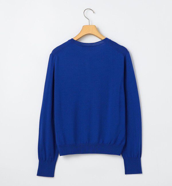 NOLLEY'S sophi「《アンサンブル対応》《手洗い可能》ウール100クルーネックカーディガン」|カーディガン|