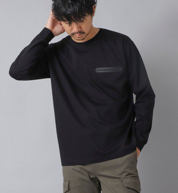 NOLLEY'S goodman「【ACTIVE SECT】《限定展開》シーリングポケットロンT 25AW」|Tシャツ・カットソー|ブラック