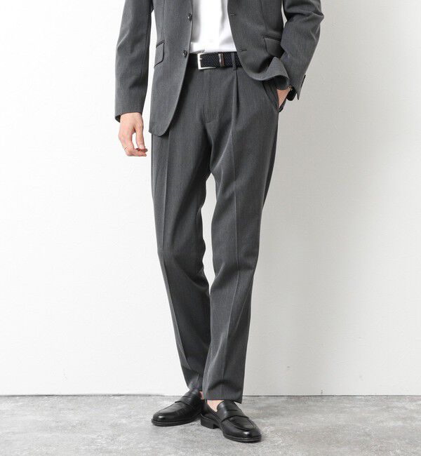 NOLLEY'S goodman「【ビジカジ/セットアップ対応】ACTIVE SETTER ウォッシャブル ストレッチパンツ 25AW」|スラックス|ミディアムグレー