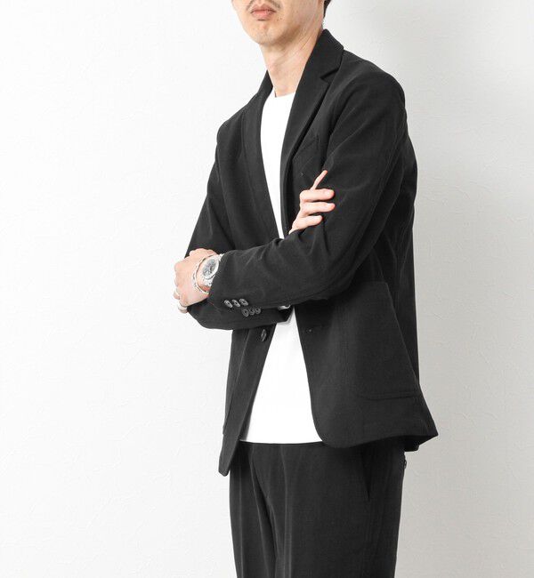 NOLLEY'S goodman「《ビジカジ/セットアップ対応》トリコットコーデュロイ ストレッチ イージーJK 25AW」|テーラードジャケット|