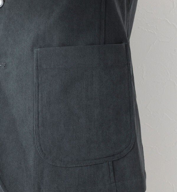 NOLLEY'S goodman「《ビジカジ/セットアップ対応》トリコットコーデュロイ ストレッチ イージーJK 25AW」|テーラードジャケット|