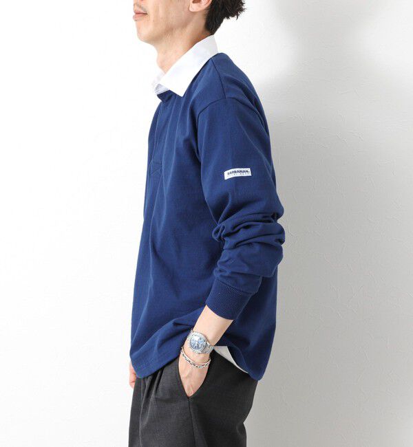 NOLLEY'S goodman「【BARBARIAN/バーバリアン】別注8ozラガーシャツ 25AW」|ポロシャツ|