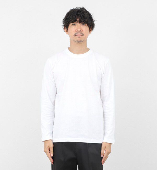 NOLLEY'S goodman「《2点セット》ウォッシャブル/抗菌加工 片畦7Gプルオーバー(ロンT付) 25AW」|ニット・セーター|