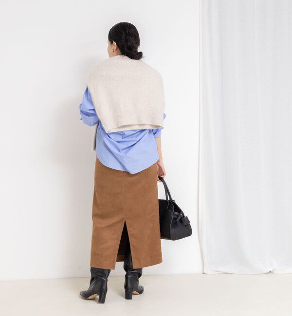 NOLLEY'S sophi「ウォッシャブルタイプライターVネック2WAYシャツ」|シャツ・ブラウス|