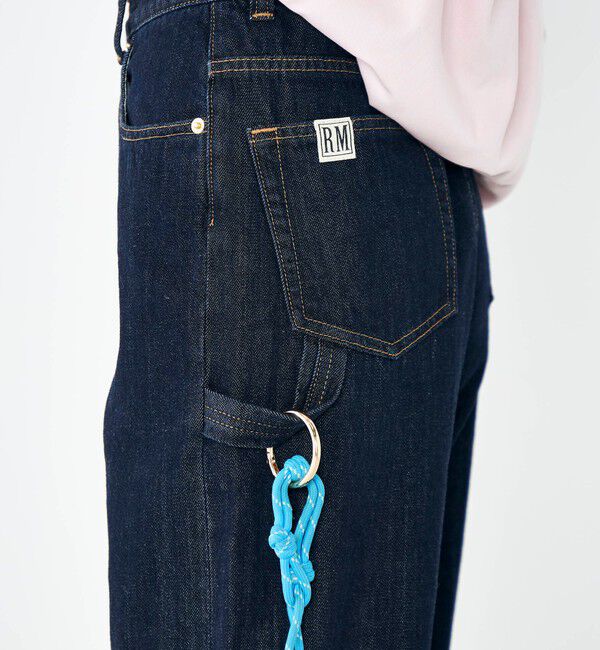 Rie Miller「【RM denim】45th limited editionﾛｰﾙｱｯﾌﾟｽﾄﾚｰﾄﾃﾞﾆﾑ(ｾﾙﾋﾞｯﾁ)」|デニム|
