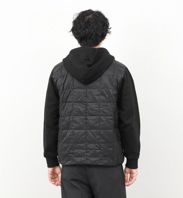 NOLLEY'S goodman「【TAION/タイオン】W-ZIP DOWN HOODIE with SWEATS SLEEVE 25AW」|ダウン|