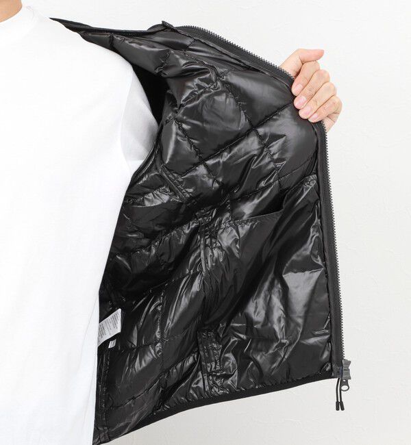 NOLLEY'S goodman「【TAION/タイオン】W-ZIP DOWN HOODIE with SWEATS SLEEVE 25AW」|ダウン|