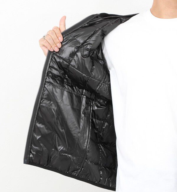 NOLLEY'S goodman「【TAION/タイオン】W-ZIP DOWN HOODIE with SWEATS SLEEVE 25AW」|ダウン|