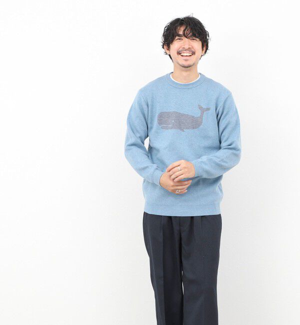 NOLLEY'S goodman「クジラWJQ ダブルジャカードニット 25AW」|ニット・セーター|