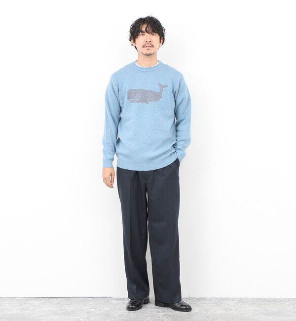 NOLLEY'S goodman「クジラWJQ ダブルジャカードニット 25AW」|ニット・セーター|