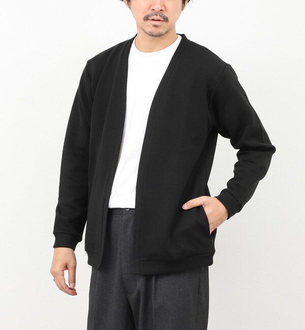 NOLLEY'S goodman「【ACTIVE SECT】《限定展開》接結ボタンレスカーディガン 25AW」|カーディガン|
