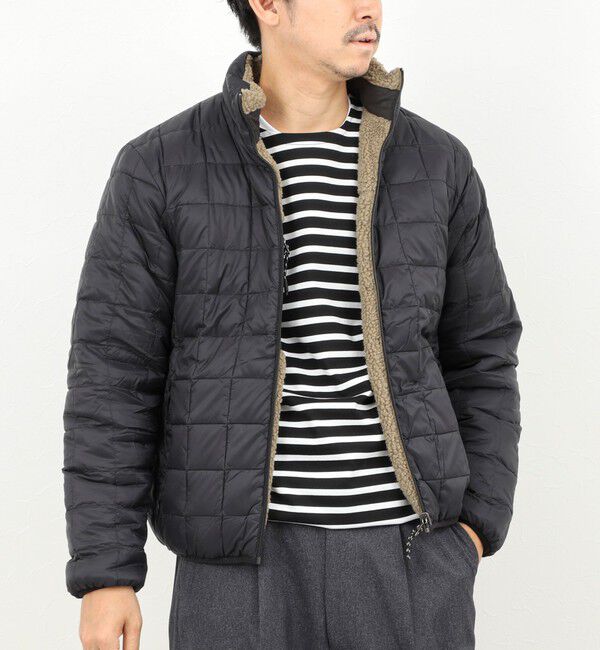 NOLLEY'S goodman「【TAION/タイオン】DOWN&times;BOA REVERSIBLE HI NECK JKT 25AW」|ダウン|