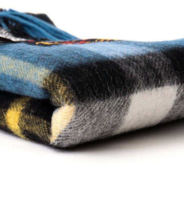 NOLLEY'S goodman「【TWEEDMILL/ツイードミル】Lambswool Muffler Check 25」|マフラー|