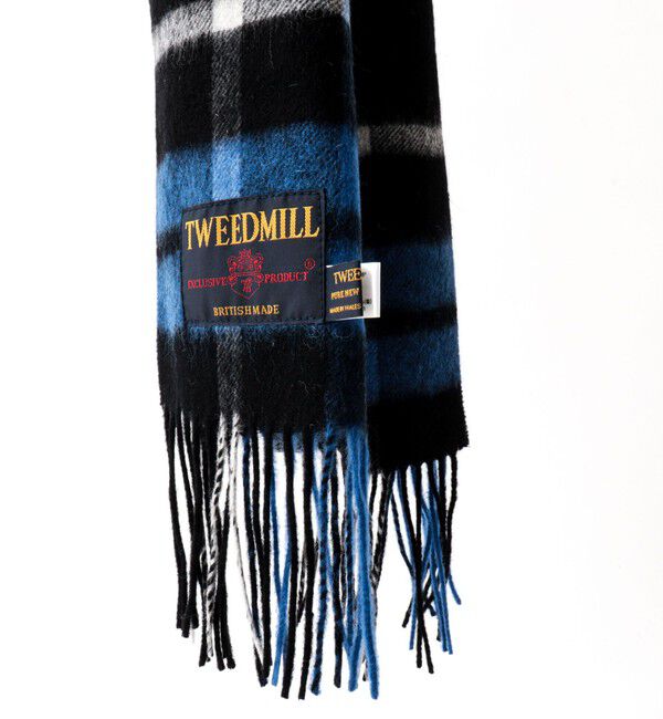 NOLLEY'S goodman「【TWEEDMILL/ツイードミル】Lambswool Muffler Check 25」|マフラー|