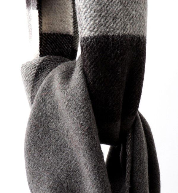 NOLLEY'S goodman「【TWEEDMILL/ツイードミル】Lambswool Muffler Check 25」|マフラー|