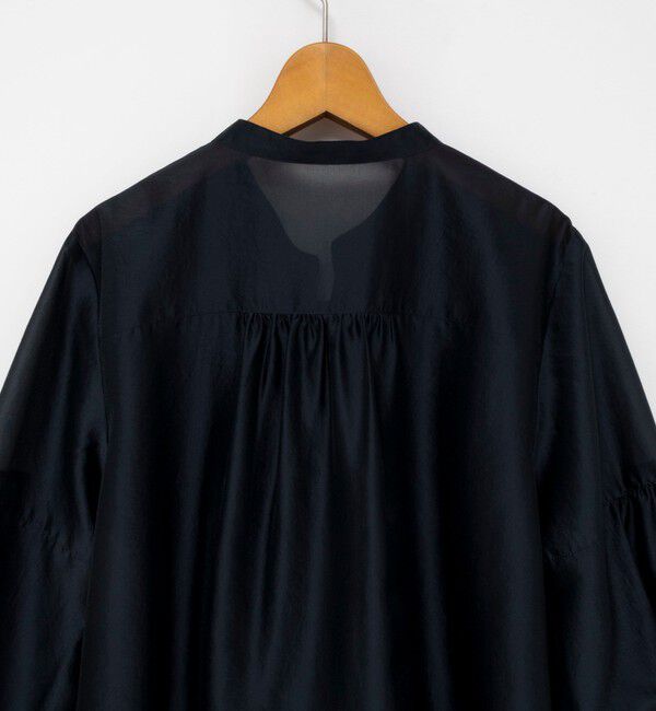 NOLLEY'S「ウォッシャブルシアー裾フリルブラウス」|シャツ・ブラウス|