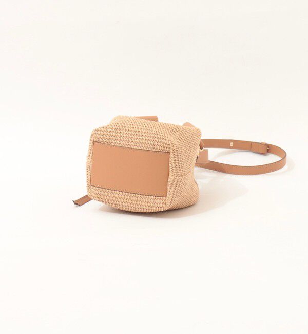 NOLLEY'S「【LORISTELLA/ロリステッラ】キューブワンハンドル雑材コンビバッグ」|ショルダー・メッセンジャー|