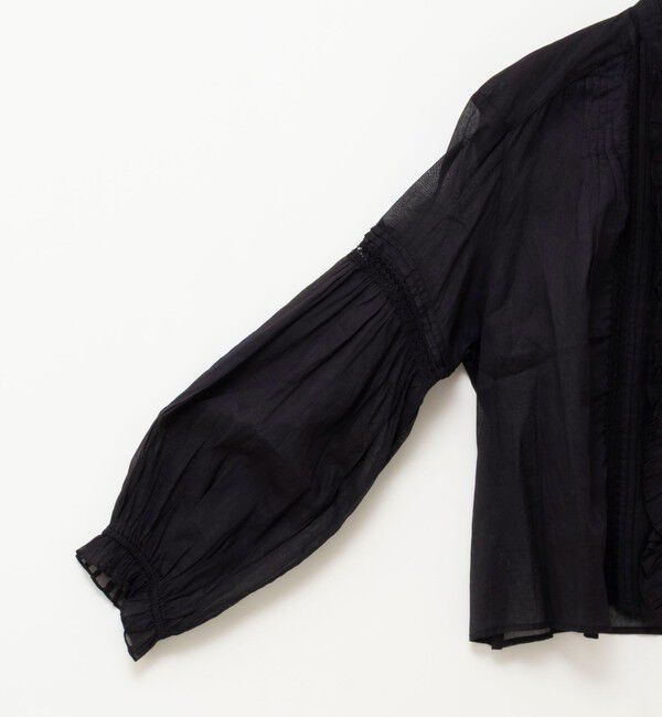 NOLLEY'S sophi「【MARILYN MOON】sheer starched cotton lace frilled ブラウス」|シャツ・ブラウス|