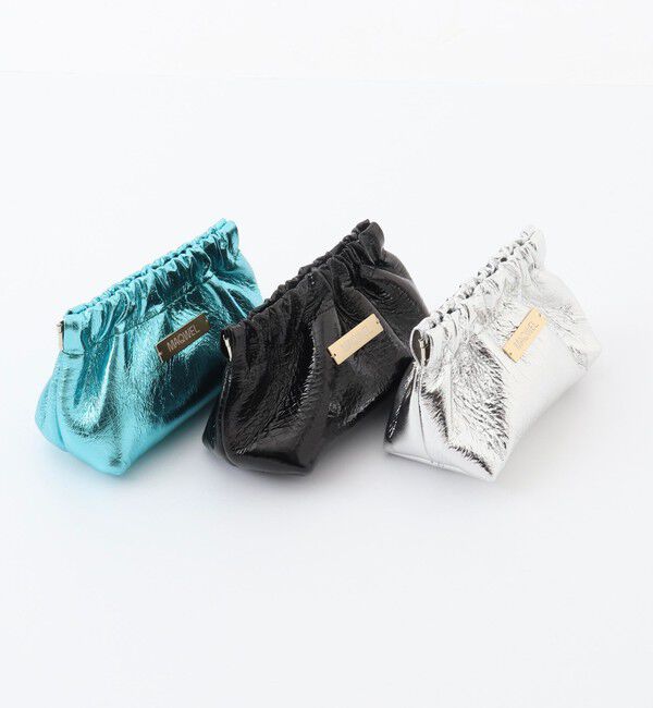 MAQWEL「【MAQWEL/マクウェル】メタリックポーチ」|ポーチ|