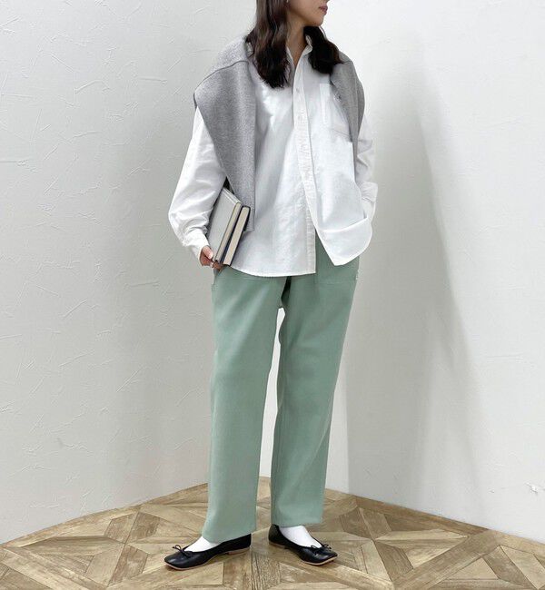 fredy emue「【GEVACO/ゲバコ】ウールライクイージーパンツ」|チノ|