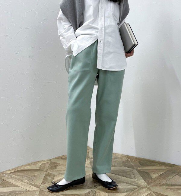 fredy emue「【GEVACO/ゲバコ】ウールライクイージーパンツ」|チノ|