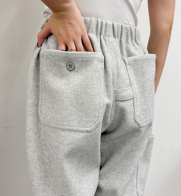 fredy emue「【GEVACO/ゲバコ】ウールライクイージーパンツ」|チノ|