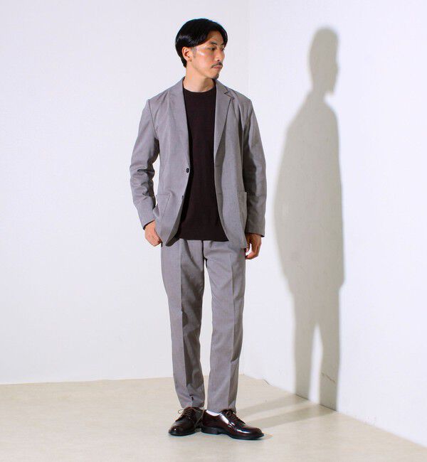 GLOSTER「【ビジカジ/セットアップ対応】GLOSTER イージーケアジャケット」|テーラードジャケット|