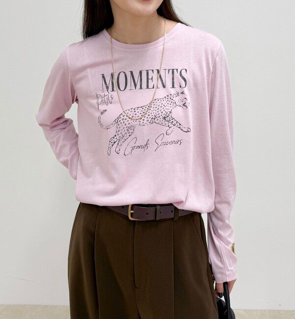 fredy emue「レオパードプリントロンTシャツ」|Tシャツ・カットソー|