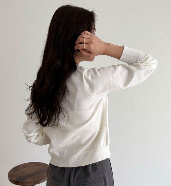 fredy emue「FR刺繍ベーシックカーディガン」|カーディガン|