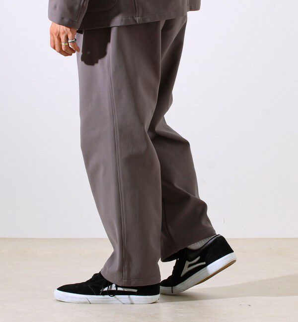 GLOSTER「【セットアップ対応】トリコットオールマイティパンツ」|チノ|