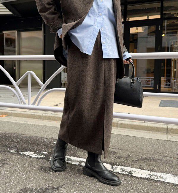 fredy emue「《セットアップ対応》ツィードタイトスカート」|タイト|