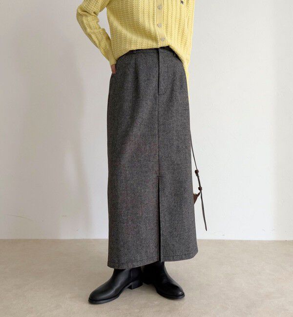 fredy emue「《セットアップ対応》ツィードタイトスカート」|タイト|