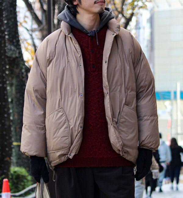 GLOSTER「【別注カラーあり】【GEVACO/ゲバコ】ノンステッチ中綿ジャケット」|その他|ベージュ