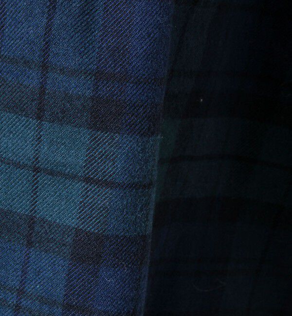 GLOSTER「【定番フレブルシリーズ】フレンチブルドッグ刺繍 ボタンダウンネルシャツ」|シャツ・ブラウス|