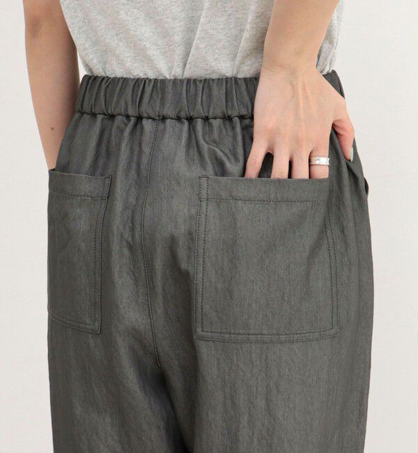 fredy emue「【低身長サイズ34有り】ライトシャンブレーデニムイージーパンツ」|チノ|