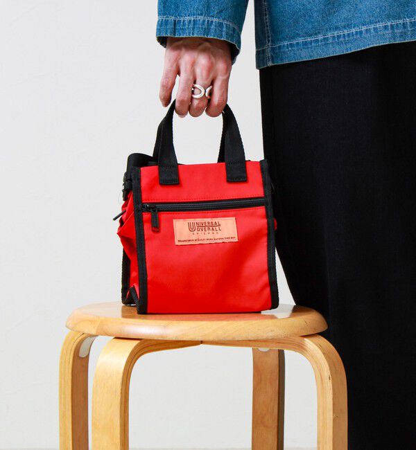 GLOSTER「【UNIVERSAL OVERALL】2WAY mini shoulder」|ショルダー・メッセンジャー|レッド