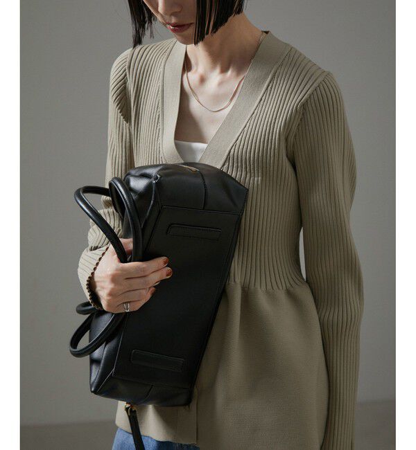 SALON adam et rope'「ソフトレザーミドルボストンバッグ 2」|ボストンバッグ|