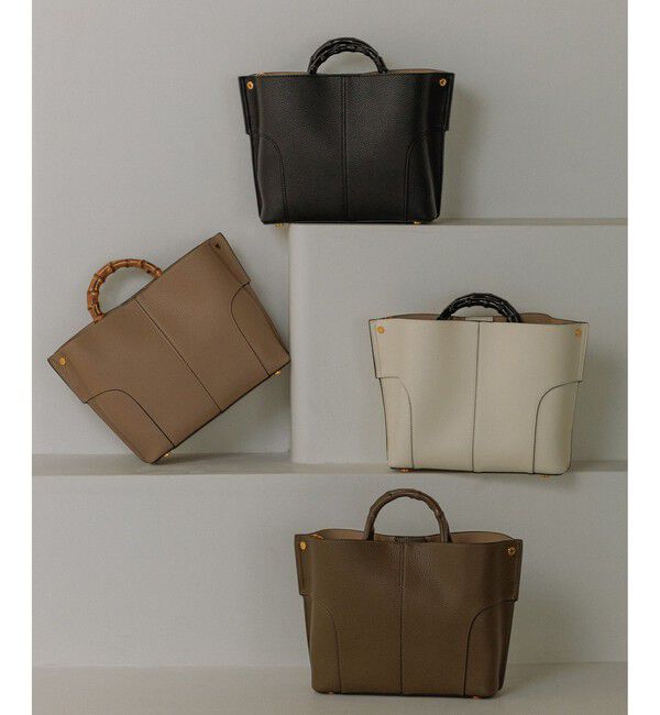 ROPE「【E'POR】BAMBOO BAG Medium【超軽量】」|ハンドバッグ|