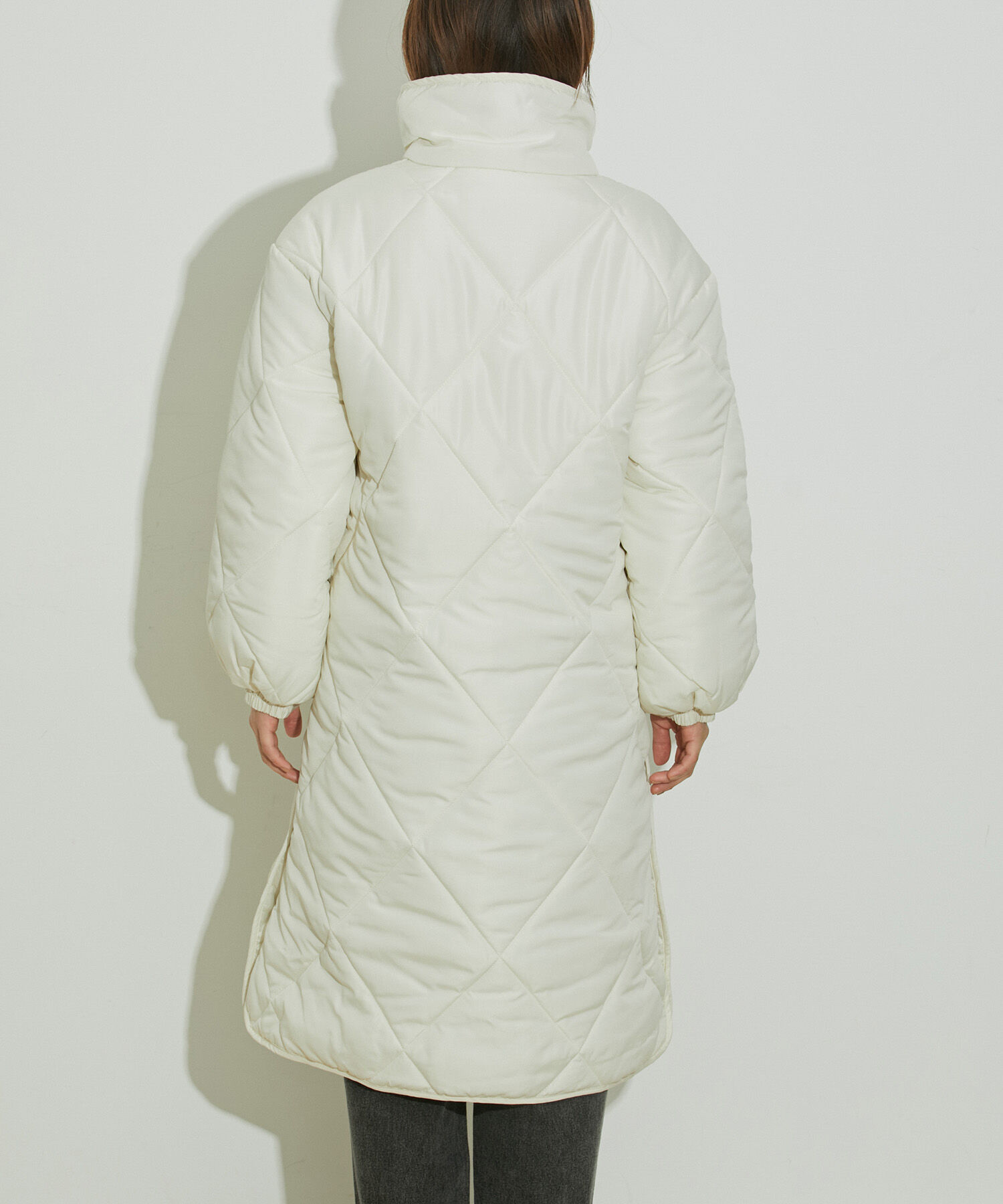 vis-a-vis「【WEB限定】ダイヤキルト中綿ロングコート」|その他|