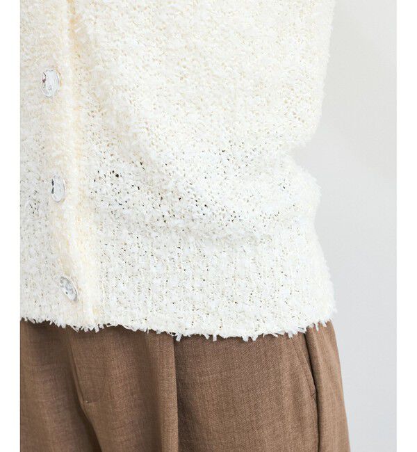 VIS「【洗える】テープヤーンニットベスト」|ベスト・ジレ|