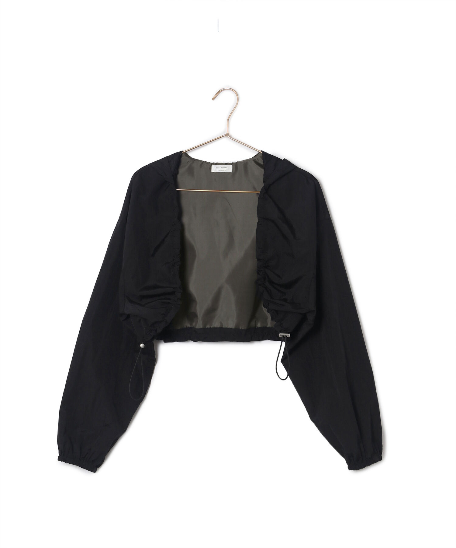 ROPE PICNIC PASSAGE「撥水加工・UVカット/ドロストシャーリングボレロ」|その他|