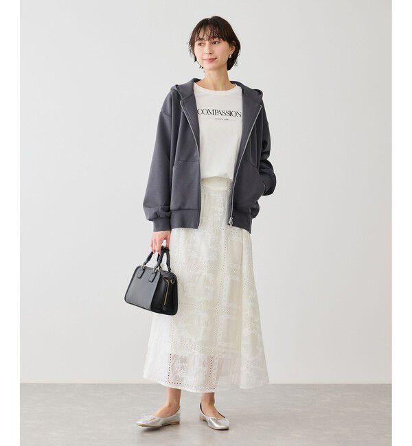 Rope&rsquo;Picnic「コクーンシルエットダブルジップフーディ」|パーカー|