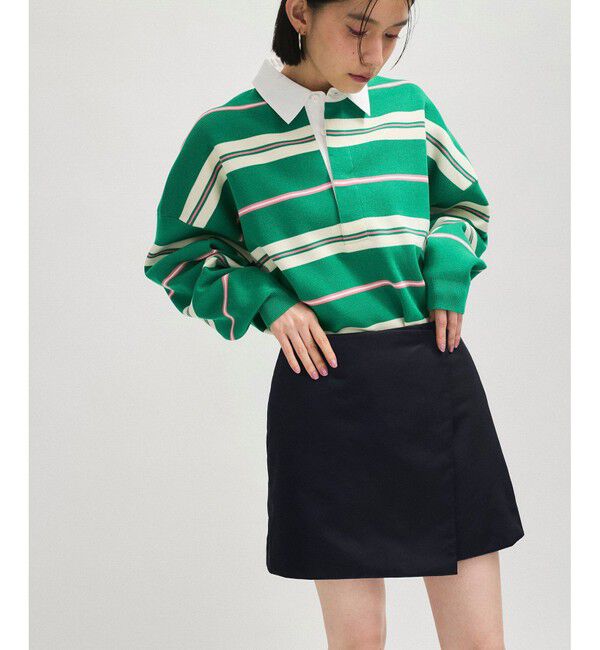 ADAM ET ROPE'「ラップミニスカート」|スカート|