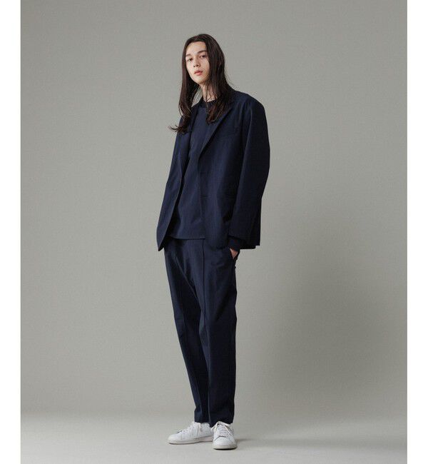 ADAM ET ROPE'「【CORDURA】ボックスシルエット ストレッチ ジャケット / セットアップ対応」|テーラードジャケット|