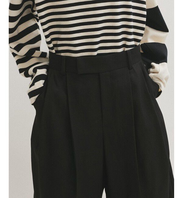 ADAM ET ROPE'「【サステナブル】オックスハーフパンツ」|チノ|