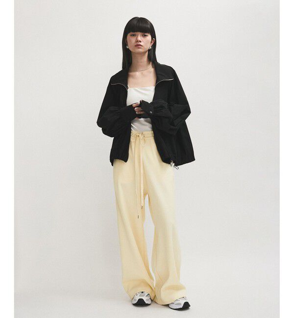 ADAM ET ROPE'「【サステナブル】クアトロジャージパンツ」|チノ|