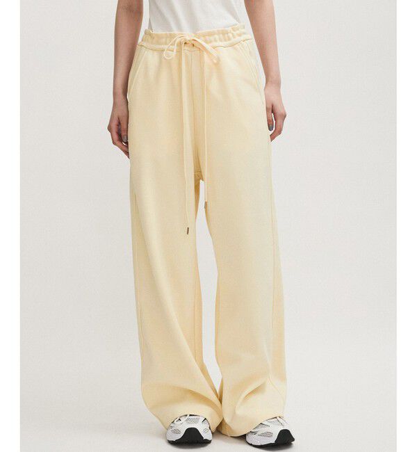 ADAM ET ROPE'「【サステナブル】クアトロジャージパンツ」|チノ|