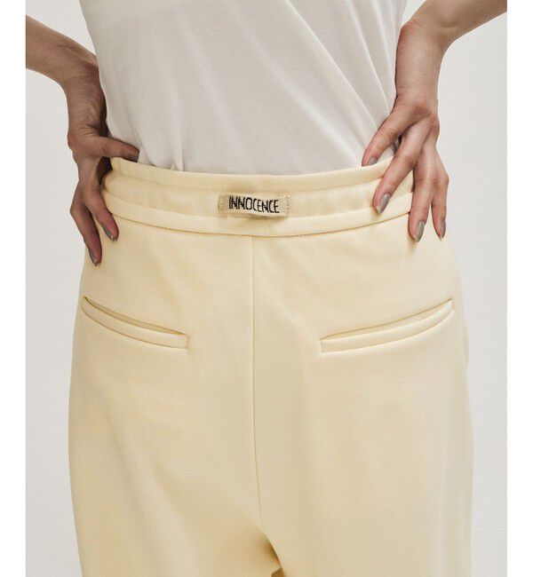 ADAM ET ROPE'「【サステナブル】クアトロジャージパンツ」|チノ|