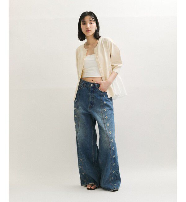 ADAM ET ROPE'「メタルモチーフサンダル」|サンダル|